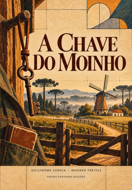 Capa de A Chave do Moinho